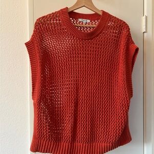 Madewell Copper Knit Sweater Vest